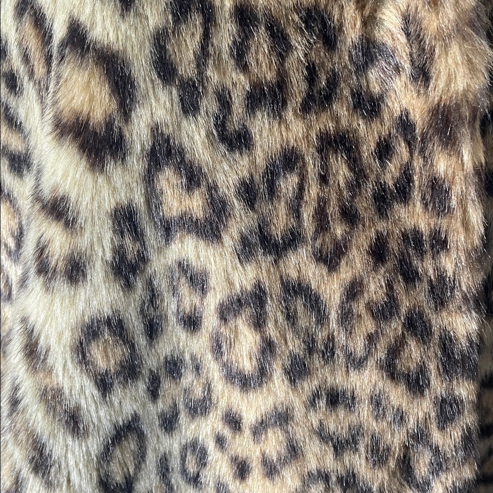 Holt Renfrew Faux Fur Swing Coat - Picture 3 of 7
